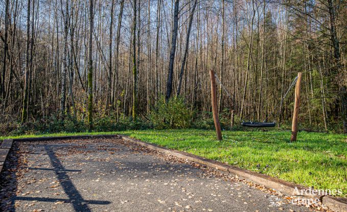 Luxury chalet in Brognon for 20 people with heated outdoor pool, outdoor jacuzzi and sauna on the lake