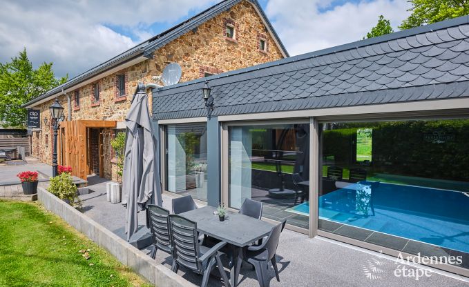 Spacious farmhouse in B�llingen for 13 people with indoor swimming pool, sauna and jacuzzi