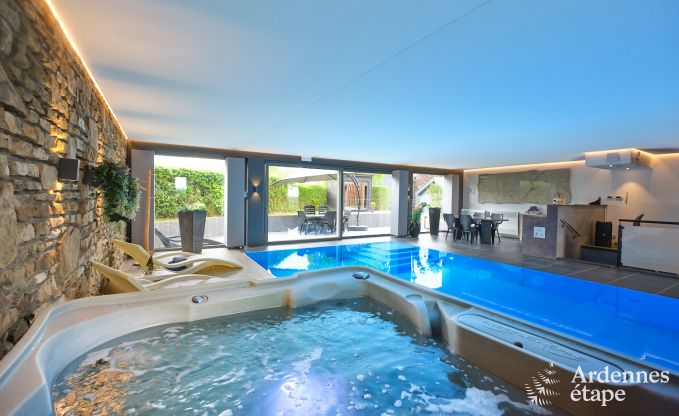 Spacious farmhouse in B�llingen for 13 people with indoor swimming pool, sauna and jacuzzi