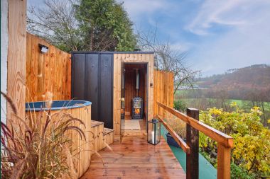 Cosy chalet in Burg-Reuland: perfect holiday home for 6 people with sauna and private garden in the East Cantons