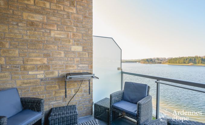 Luxury apartment with breathtaking views of the Lake of Butgenbach