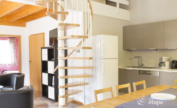 Modern apartment for 6 people in Butgenbach with 3 bedrooms and shared garden