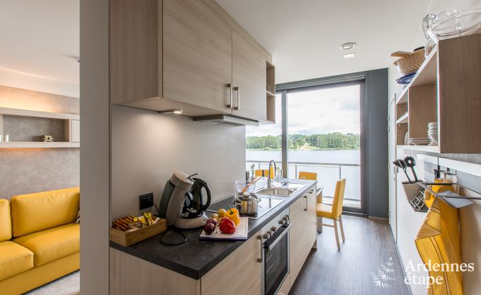 Luxury apartment on the edge of the Lake of Butgenbach