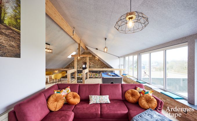 Bike- and dog-friendly holiday home for 16 in Butgenbach, High Fens