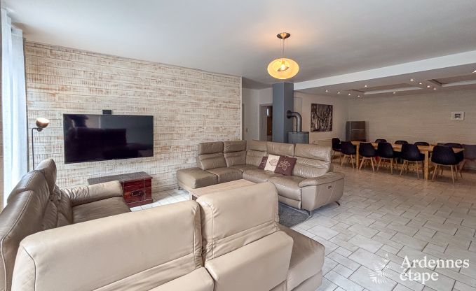 Holiday cottage in Butgenbach for 12 persons in the Ardennes