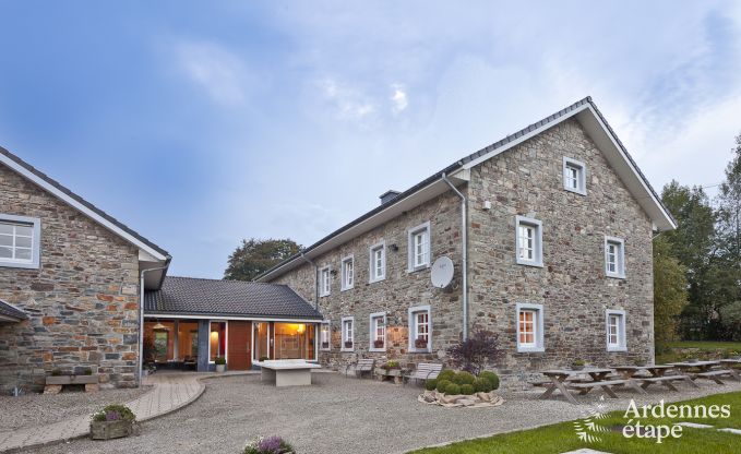 Luxury villa in Bütgenbach for 26 persons in the Ardennes