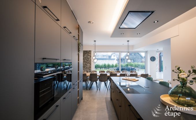 Exceptional stay in a luxury villa in Butgenbach: 18 people, indoor pool, sauna, in the heart of the Ardennes