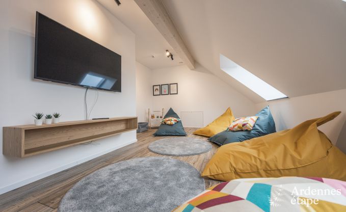 Exceptional stay in a luxury villa in Butgenbach: 18 people, indoor pool, sauna, in the heart of the Ardennes