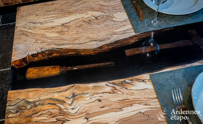 Luxury stay in the Ardennes: Comfortable chalet for 4 people in Btgenbach, near the ski slopes