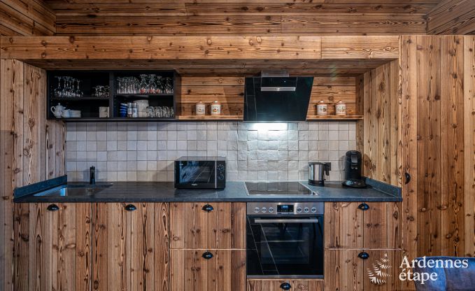 Luxury stay in the Ardennes: Comfortable chalet for 4 people in Btgenbach, near the ski slopes
