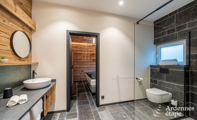 Luxury stay in the Ardennes: Comfortable chalet for 4 people in Btgenbach, near the ski slopes