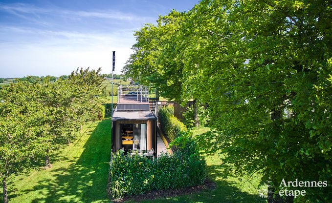 Unique farmhouse for 2 people in Büllingen with private sauna, jacuzzi and outdoor shower