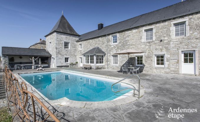 4-star holiday house with 2 swimming pools to rent in Cerfontaine