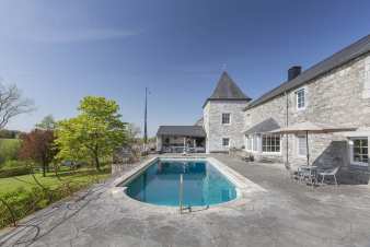 4-star holiday house with 2 swimming pools to rent in Cerfontaine