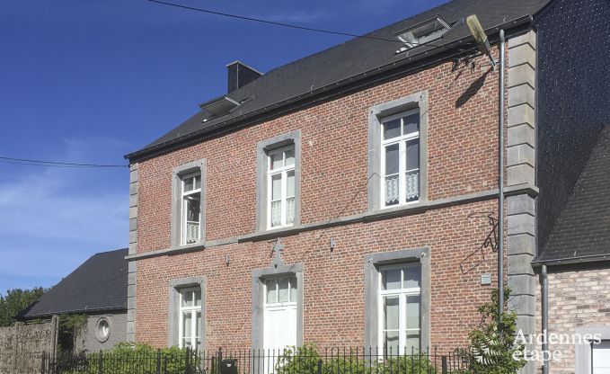 Holiday home for 12 people to rent in Chimay in the Ardennes