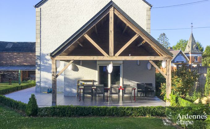 Holiday home for 12 people to rent in Chimay in the Ardennes