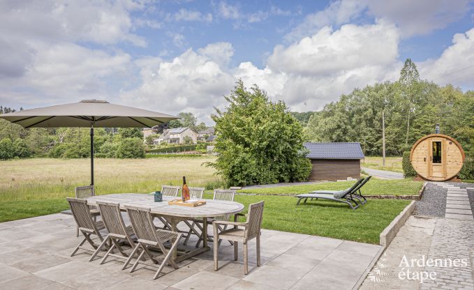 Luxury villa in Ciney for 10 persons in the Ardennes