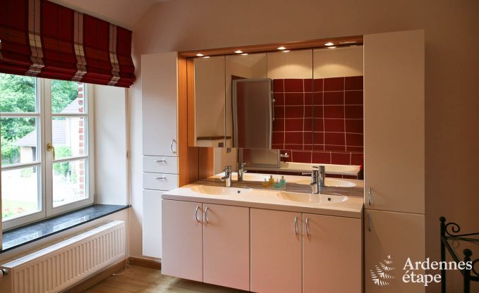 Cozy holiday home for 4 people in Ciney with private garden and wood stove