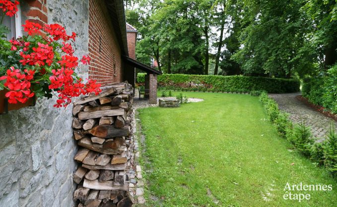 Cozy holiday home for 4 people in Ciney with private garden and wood stove