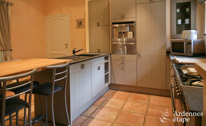 Cozy holiday home for 4 people in Ciney with private garden and wood stove