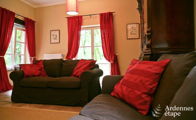 Cozy holiday home for 4 people in Ciney with private garden and wood stove