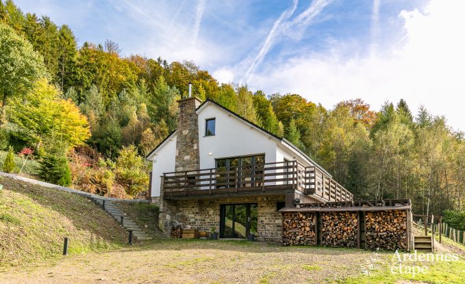 Small chalet for 8 persons in Coo in the province of Luxembourg