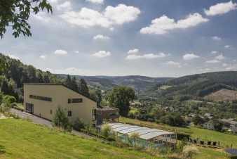 Holiday home with a view to rent in the Ardennes for 17 people, near Coo