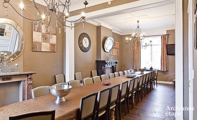 Luxury villa in Coo for 26 persons in the Ardennes