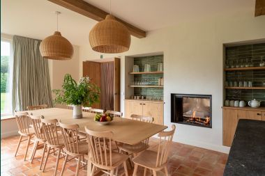 Chalet in Couvin for 8 people: comfortable holiday home with sauna and panoramic view