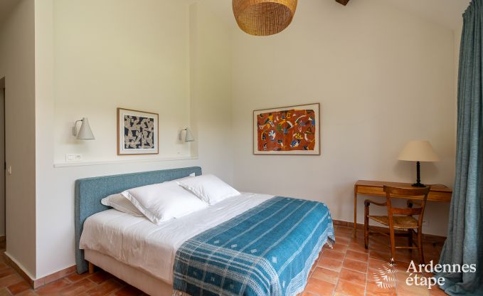 Chalet in Couvin for 8 people: comfortable holiday home with sauna and panoramic view