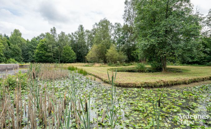 Holiday home with swimming pool and fishing pond in Couvin, Ardennes