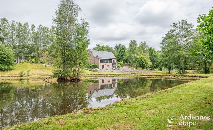 Holiday home with swimming pool and fishing pond in Couvin, Ardennes