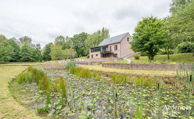 Holiday home with swimming pool and fishing pond in Couvin, Ardennes