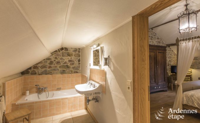 Beautiful cottage for 15 people with sauna in Daverdisse 