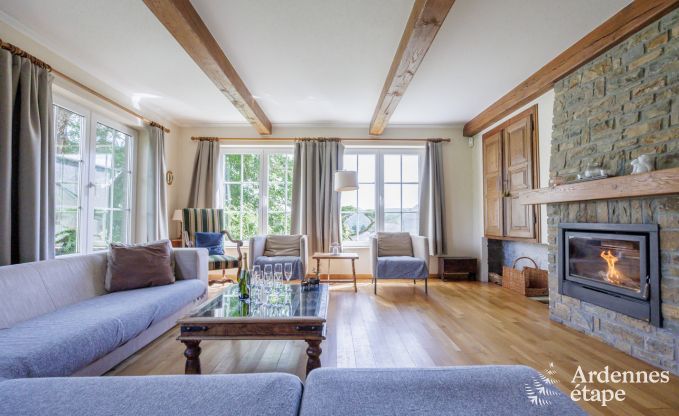 Holiday cottage in Daverdisse for 13/14 persons in the Ardennes