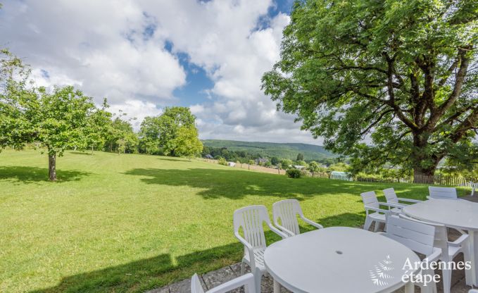 Holiday cottage in Daverdisse for 13/14 persons in the Ardennes