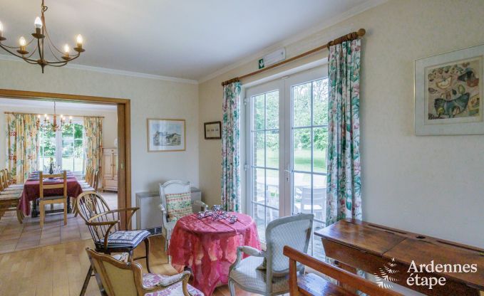 Holiday cottage in Daverdisse for 13/14 persons in the Ardennes