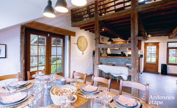 Holiday cottage in Daverdisse for 9 persons in the Ardennes