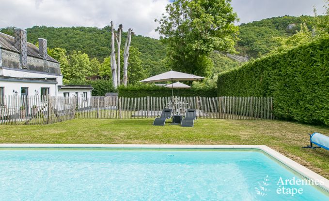 Charming holiday home for 12/13 people in Hastière near Dinant.