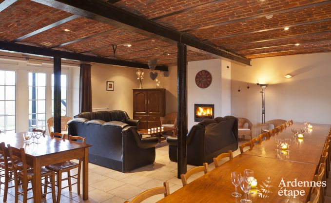 Holiday cottage in Dinant for 28 persons in the Ardennes