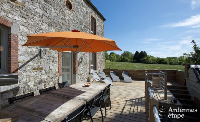 Holiday cottage in Dinant for 8 persons in the Ardennes