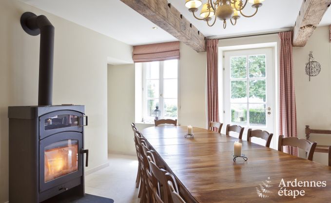 Holiday cottage in Dinant for 14 persons in the Ardennes