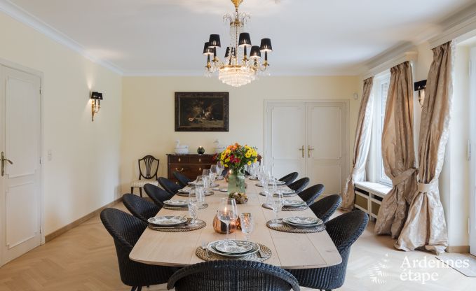 Spacious holiday home with swimming pool in Dinant, Ardennes