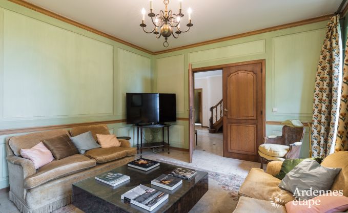 Spacious holiday home with swimming pool in Dinant, Ardennes