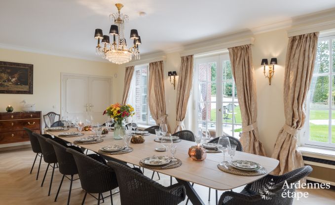 Spacious holiday home with swimming pool in Dinant, Ardennes