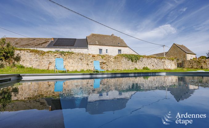 Holiday cottage in Doische for 6 to 8 persons in the Ardennes