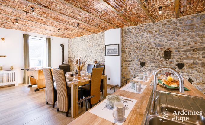 Holiday cottage in Doische for 6 to 8 persons in the Ardennes