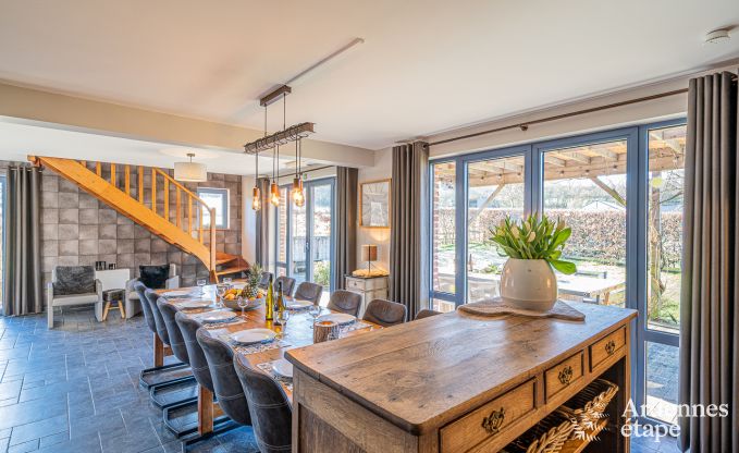 Luxury villa in Durbuy (Heyd) for 12 persons in the Ardennes