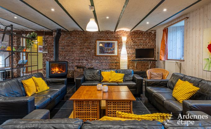 Holiday home in Drubuy (M�an), Ardennes, 7 bedrooms, 3 bathrooms, 19 people, private garden, children's and leisure facilities