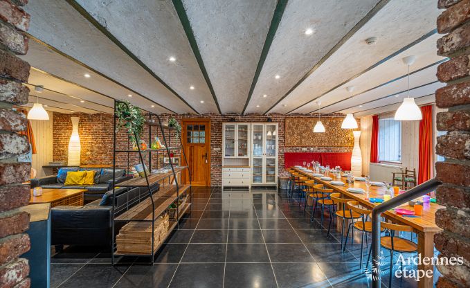 Holiday home in Drubuy (M�an), Ardennes, 7 bedrooms, 3 bathrooms, 19 people, private garden, children's and leisure facilities